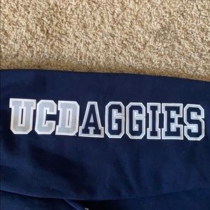 UC Davis Crop Length Sweatpants